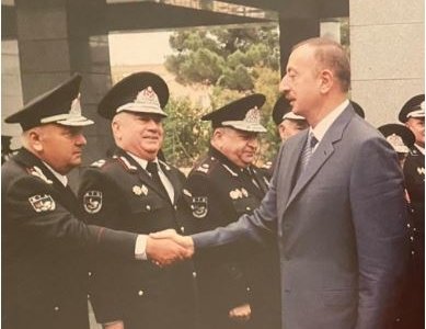 Akif Çovdarovun oğlu prezident İlham Əliyevə bu foto ilə təşəkkür etdi