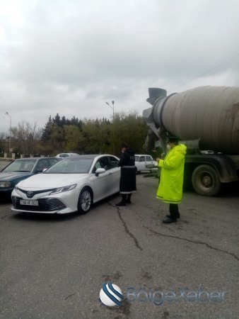 Abşeron polisi xüsusi karantin rejimi dövründə də ictimai təhlükəsizliyi ayıq-sayıq qoruyur-FOTO