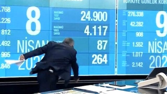 Canlı yayımda şok: aparıcını elektrik vurdu - Video