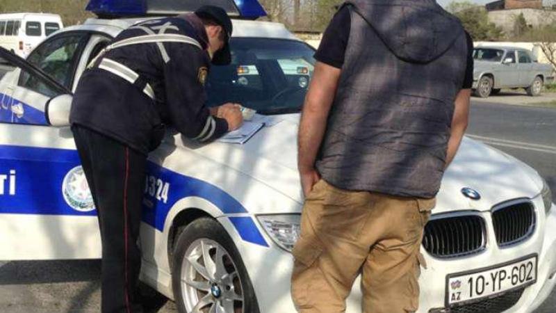 Karantin rejimini pozan 2 543 sürücü cərimələndi