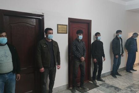 Astarada polis damda qumar oynayanları saxladı
