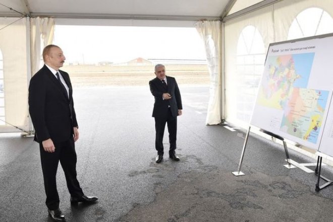 Prezident İlham Əliyev Sumqayıt şəhərinə çəkilən magistral qaz kəmərinin açılışında iştirak edib YENİLƏNƏCƏK