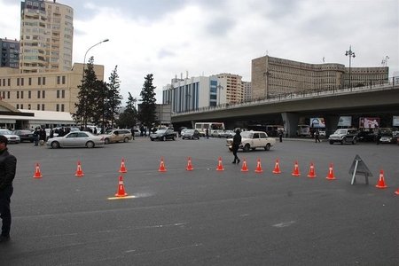 Bakının 20 Yanvar dairəsinə giriş məhdudlaşdırılır