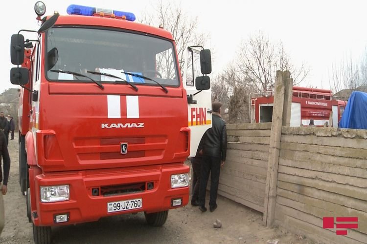 "Azərbaycan Dəmir Yolları"na məxsus istirahət mərkəzində yanğın olub