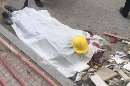 Bakıda iki ay əvvəl tikintidə yıxılan fəhlə xəstəxanada ölüb