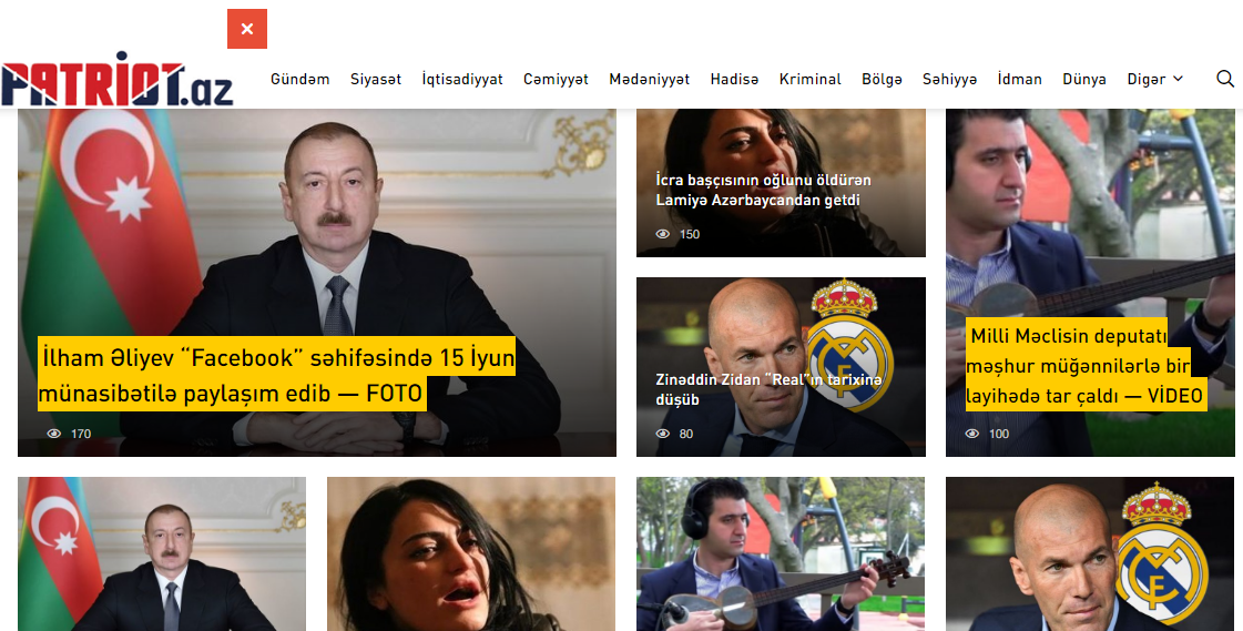 Patriot.az saytının 5 yaşı tamam oldu