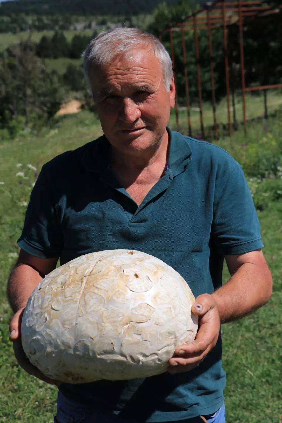 Futbol topuna bənzəyən nəsnə tapdı, reallığı öyrənəndə HEYRƏTƏ DÜŞDÜ - FOTO