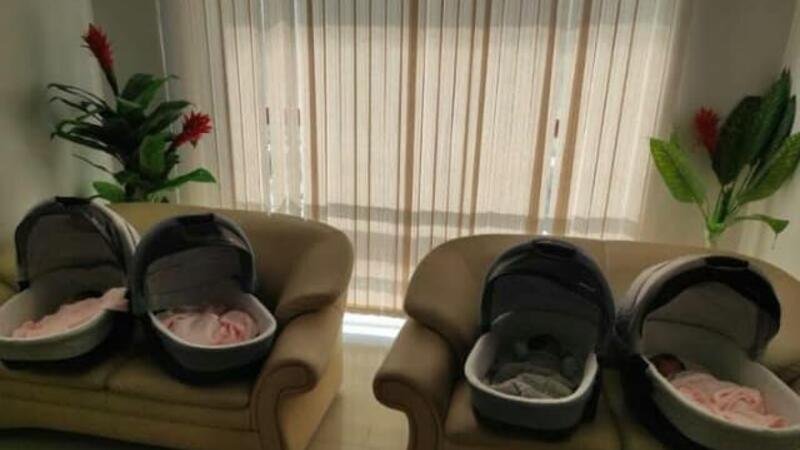 Bakıda dördəm dünyaya gəldi - FOTO