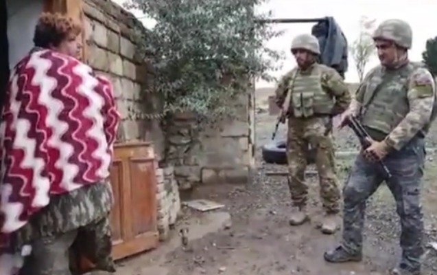 “Evinizə xoş gəlmisiniz” - Erməni qadından əsgərlərimizə + Video