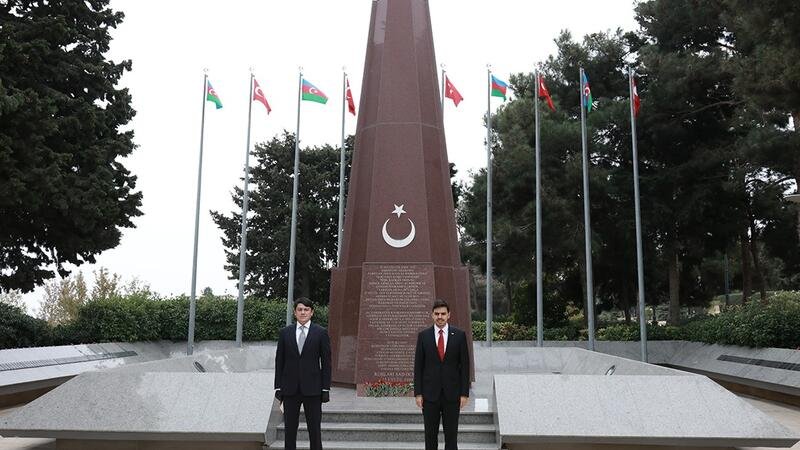 Abdullah Eren Bakıya gəldi - FOTO