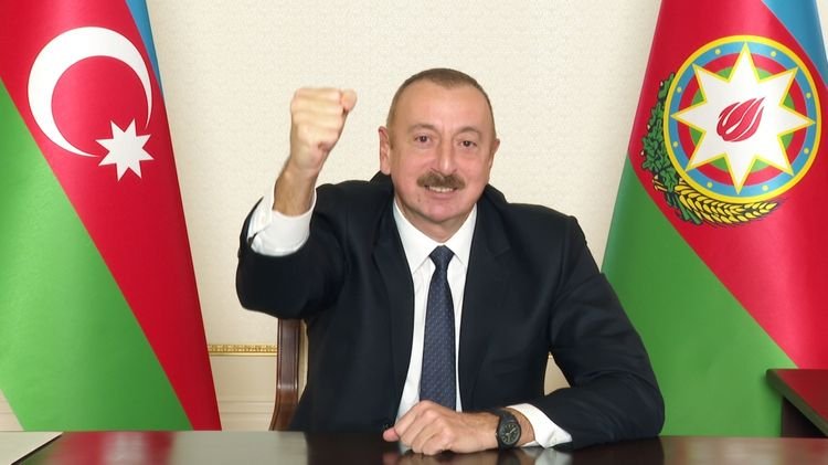 Prezident: "30 ilin əziyyəti, 30 ilin ümidsizliyi, 30 ilin əzabları xalqımızı sındırmadı, iradəmizə heç bir mənfi təsir göstərmədi"