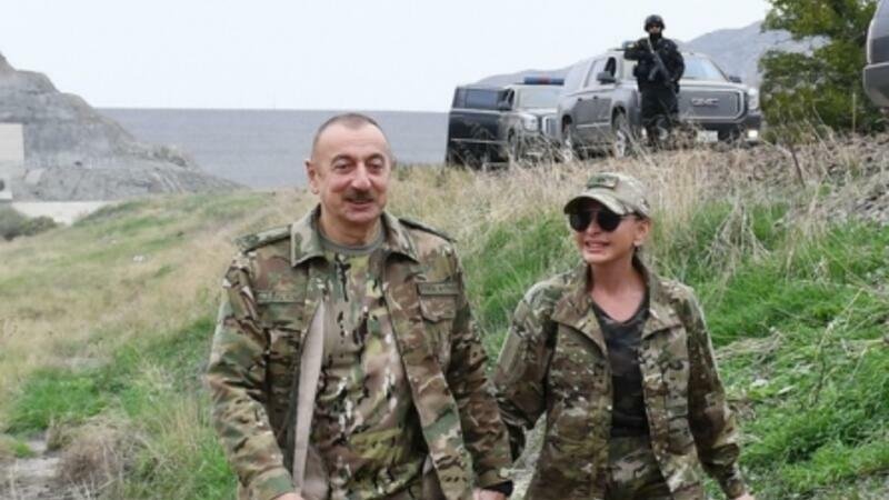 İlham Əliyev və Mehriban Əliyeva AĞDAMDA: Birinci xanım GÖRÜNTÜ PAYLAŞDI - VİDEO