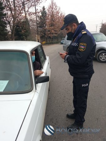 Bərdədə sərt karantin rejimi ilə əlaqədar gecə-gündüz xidmət aparılır-FOTO