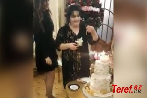Məktəb direktoru özünə ad günü məclisi təşkil edib - Şiddətli töhmət verildi VİDEO