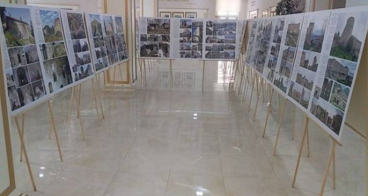 Ağdamda Qarabağdakı tarixi abidələrlə bağlı foto-sərgi açılıb