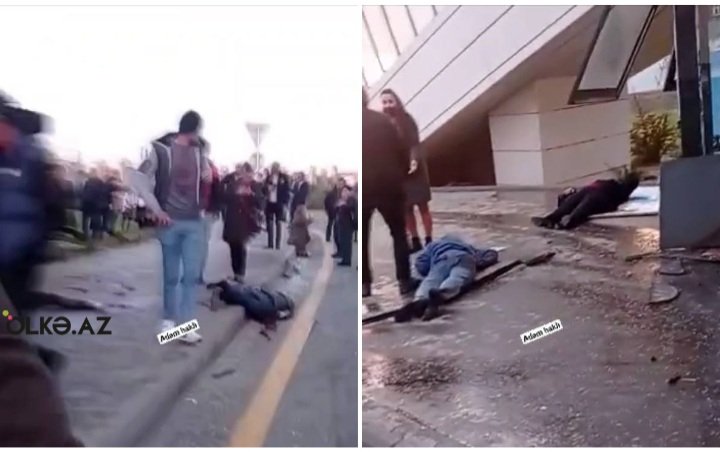Bakıda ölənlərin olduğu faciəvi qəzadan DƏHŞƏTLİ GÖRÜNTÜLƏR