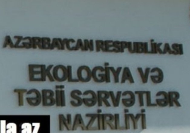 Ekologiya Nazirliyinin SAXTA İŞLƏRİ... - Belə ÖRT-BASDIR EDİLİR...
