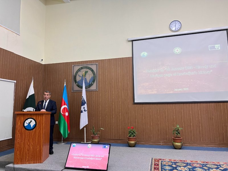 Pakistanda 20 Yanvara həsr olunan tədbir keçirildi - FOTO