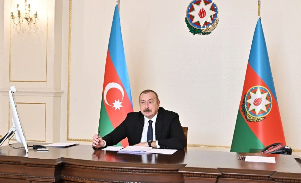 Azərbaycan, Fransa, Ermənistan liderləri və Aİ Şurası Prezidentinin iştirakı ilə videoformatda görüş keçirildi - FOTO - YENİLƏNDİ