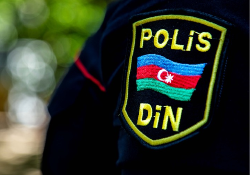 Azərbaycanda polis yol qəzasında ÖLDÜ