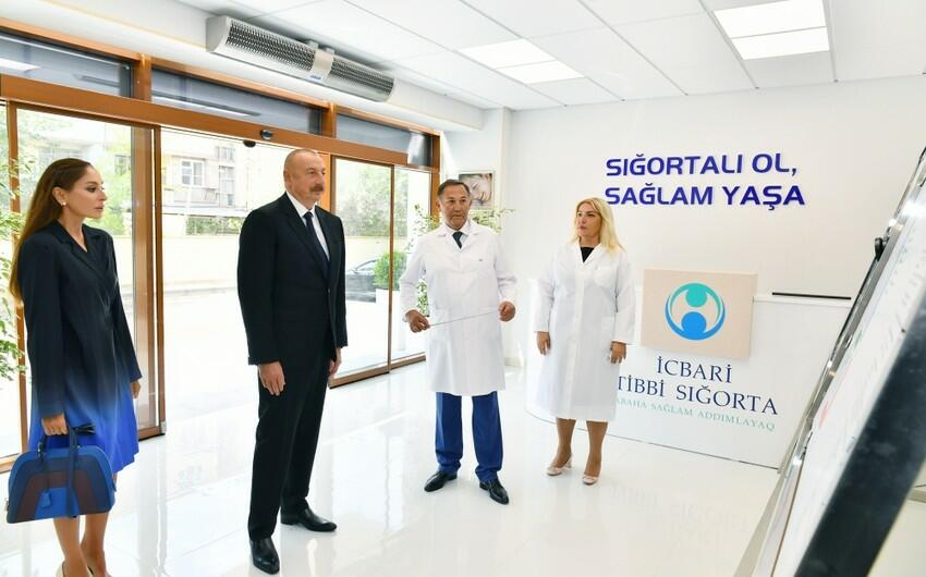 Prezident və xanımı 2 nömrəli doğum evində - FOTO