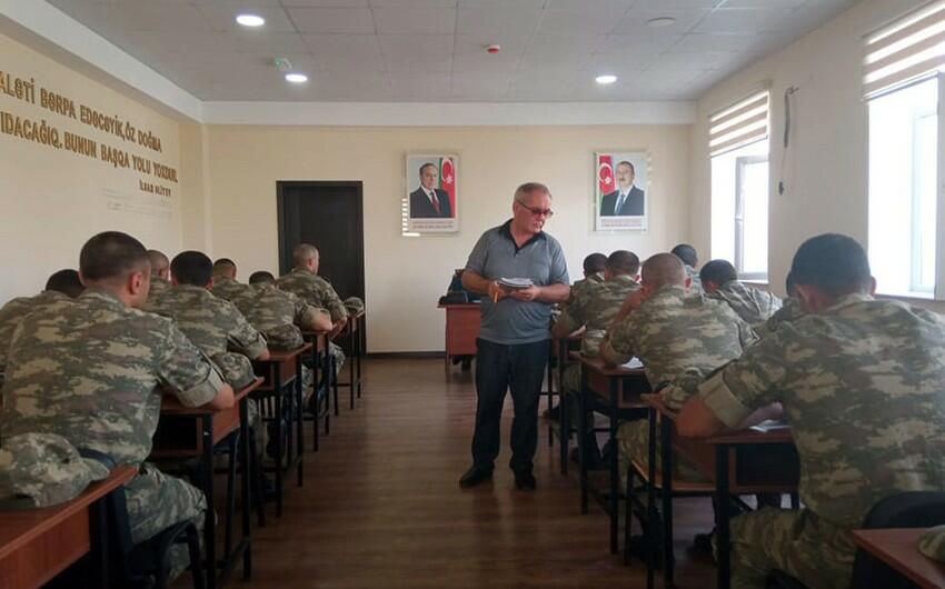 "Hərbi hissələrdə psixoloji işə dəstək fəaliyyəti davam etdirilir" - MN