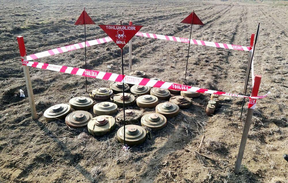 Son 15 gündə Laçında 1318 mina aşkarlanıb