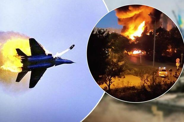 Su-30 yaşayış binasına belə çırpıldı - ANBAAN VİDEO