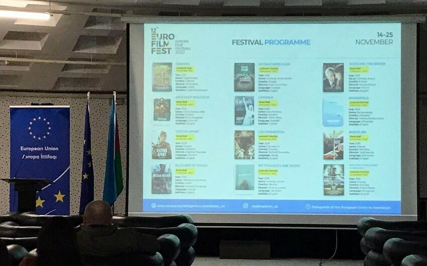 Bakıda XII Avropa Film Festivalı başladı