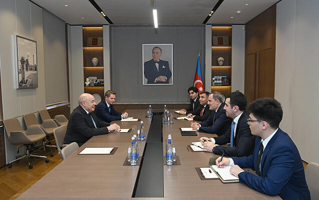 Ceyhun Bayramov Putinin xüsusi nümayəndəsini qəbul etdi