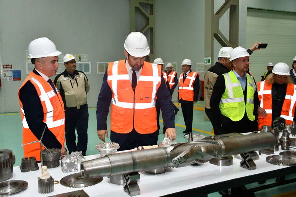 Sumqayıt Kimya Sənaye Parkında Tatarıstan Nümayəndə Heyəti Ilə Görüş Keçirilib