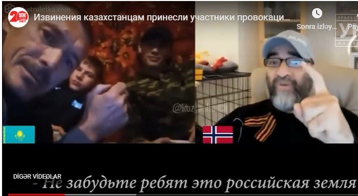 "Uralsk Rusiyaya verilməlidir” dedilər, sonra üzr istədilər