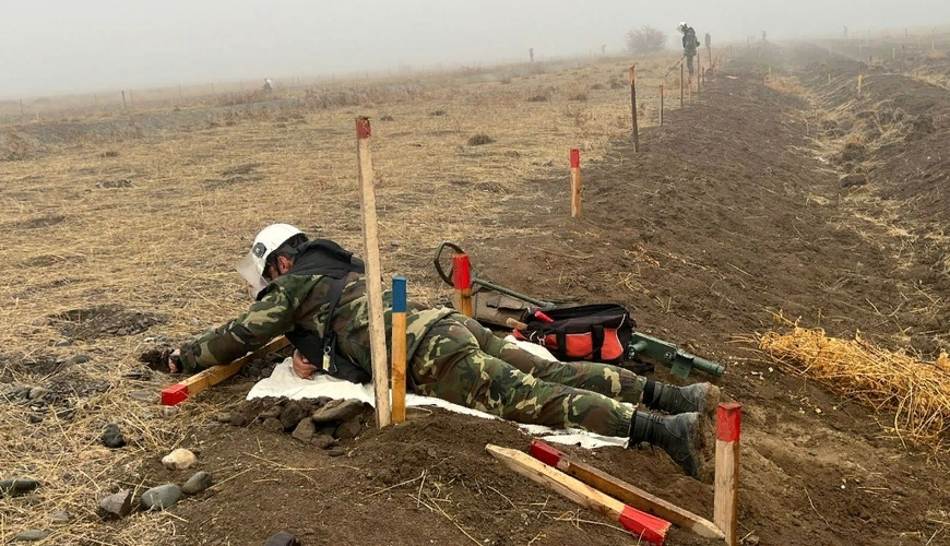 Azad olunan ərazilərdə 1126 mina aşkarlanıb