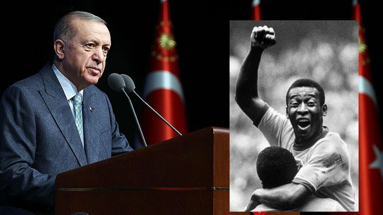 Ərdoğan Peledən yazdı