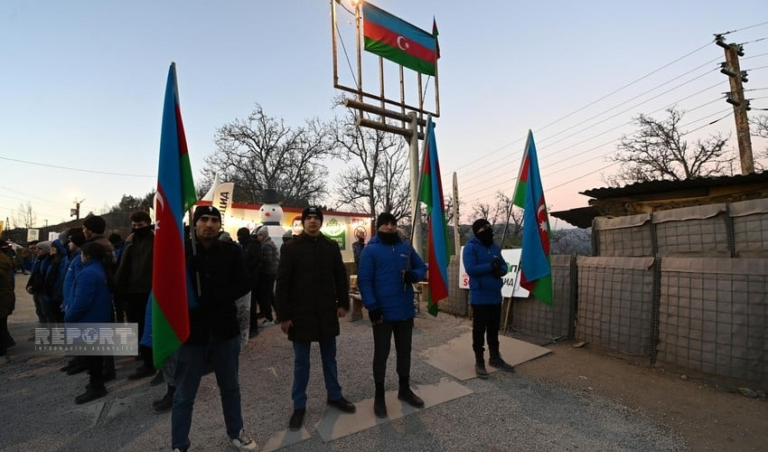 Ekofəalların etiraz aksiyası 24 gündür DAVAM EDİR