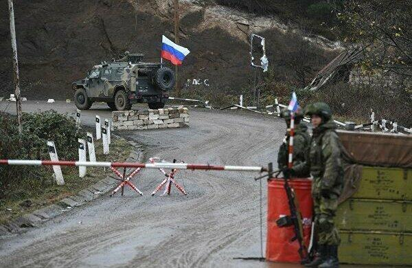 Ötən gün Laçın-Xankəndi yolundan sülhməramlılara məxsus 24 avtomobil keçdi