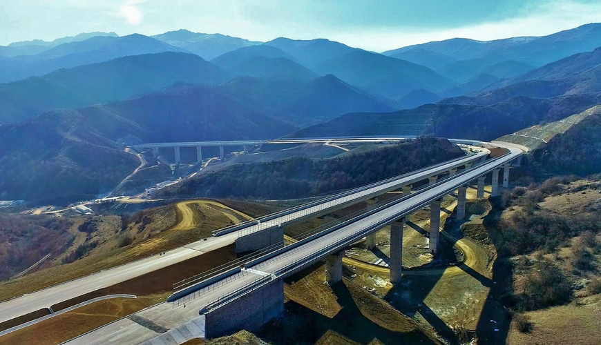 Əhmədbəyli-Füzuli-Şuşa yolunda 3 viaduk və 3 tunelin tikintisi üzrə əsas işlər yekunlaşıbFOTO