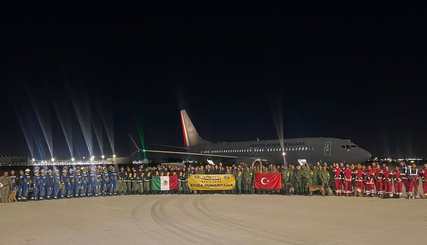 Meksika köməyə gəlir: 145 nəfərlik axtarış-xilasetmə qrupu yoldadır