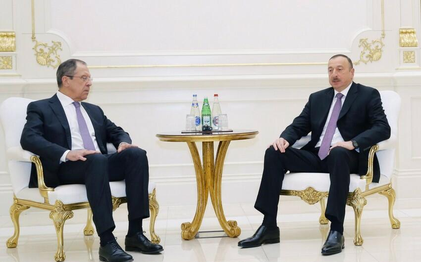 Prezident Lavrovla nələrdən danışdı?