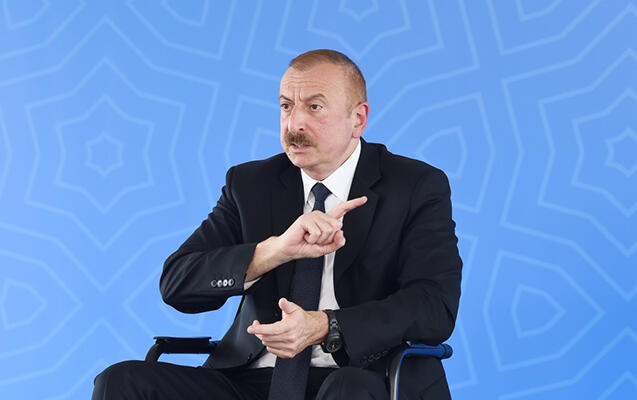 "Heç kim bizimlə ultimatum dili ilə danışa bilməz" - İlham Əliyev