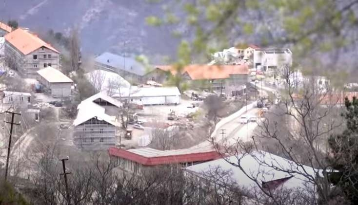 Laçında inşa edilən yeni evlər görənləri heyran edir -VİDEO