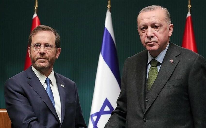 Ərdoğan israilli həmkarı ilə telefonla danışdı