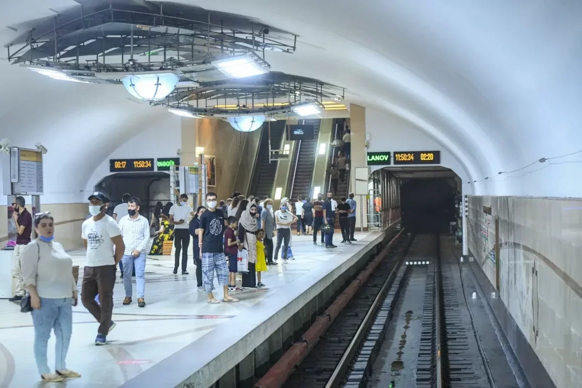Bakı metrosundan ötən illə müqayisədə 9 mln.dan çox sərnişin istifadə edib