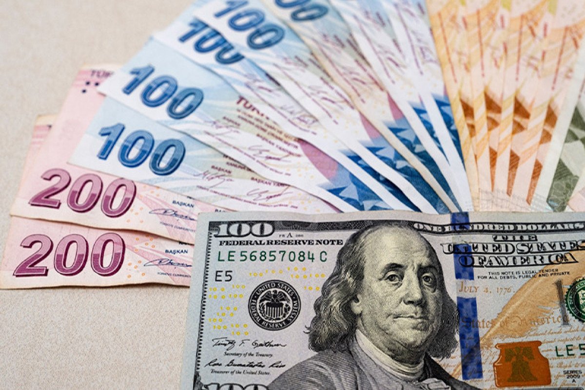 Türkiyədə dollar lirə qarşısında rekordunu yeniləyib