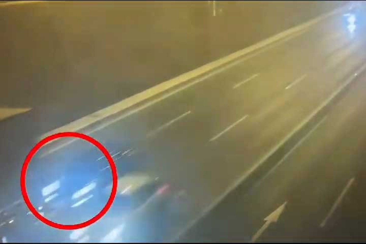 DYP Bakıda tanınmış blogerin düşdüyü yol qəzasının görüntülərini yayıb - VİDEO