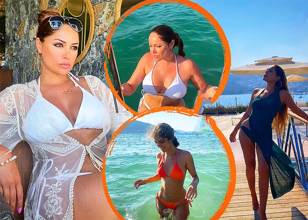 Nigarın futbolçu qızı ilə hərarətli BODRUM TƏTİLİ - FOTO