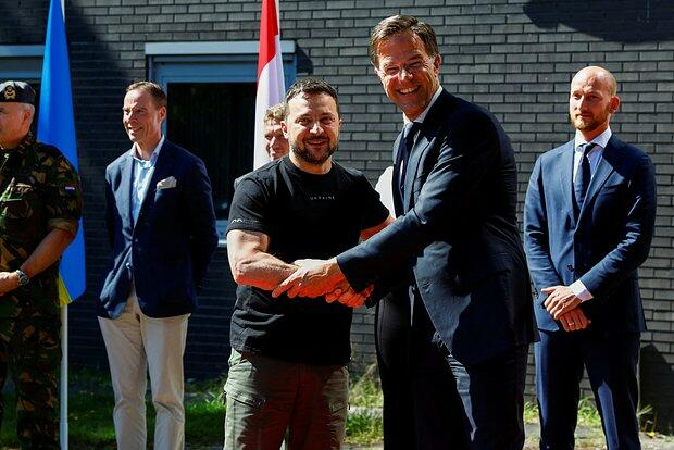 Zelenski Niderlanda getdi