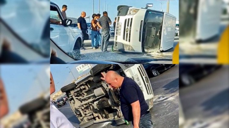 Bakı yolunda mikroavtobus qəza törədib, ÖLƏNLƏR var - ADLAR