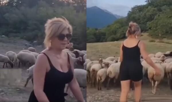 Rövşanənin görüntüləri gündəm oldu - Açıq geyimdə... - VİDEO