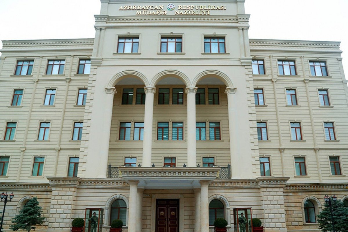 Müdafiə Nazirliyi TƏCİLİ MƏLUMAT YAYDI ...